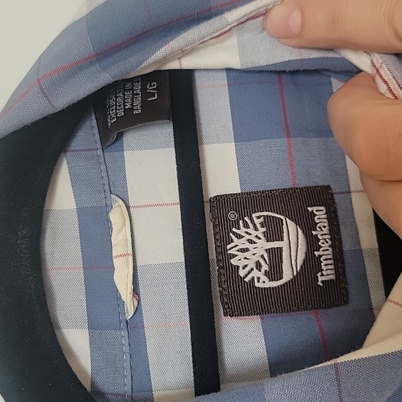 Timberland Men's Short Sleeve Shirt L - Picture 4 of 7